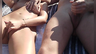 Shared Masturbation on the Beach