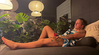 TamyTation Masturbation in the gym