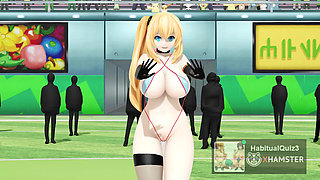 mmd r18 Massara Blue Jeans sexy bitch want to fuck hard cheat queen cosplay resident evil ninja ahegao 3d hentai