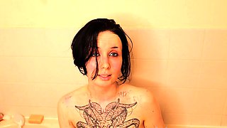 Beautiful brunette in sexy solo fingering masturbation 3 wmv