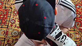 Licks Cum From Nike's Sneakers