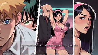 My New Girlfriend Taboo Hentai Game Ep.61 Swinger Couple Having Sex in the Club Vip Booth!