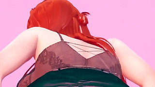 MILF Stepmom Struggling Dick with Her Big Ass Until Creampie