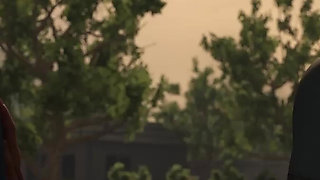 Adored by the Devil #18 - Animated Sex Game - Redhead MILF Outdoor Sex!