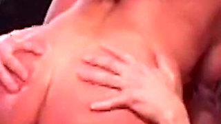 Busty Brunette MILF Gets Her Tits Covered in Cum