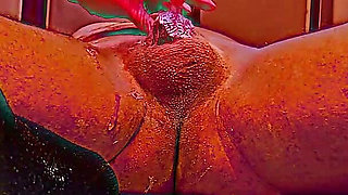 Learning How to Remove Pubic Hair From a Man Using Liquid Wax Depilation