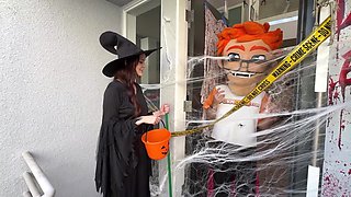 Witch Chloe gets hard cock