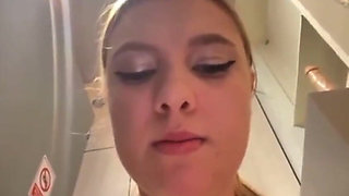 Masturbating so Hard in the Gym