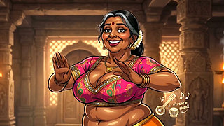 Huge Boobs Indian Animation