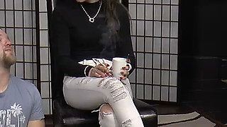 Evangeline Smoking