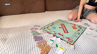 Stepsister lost her pussy in a game - Arisha_Mills