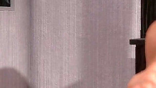 70 Yo Sexy Granny with Big Boobs and Young Hairdresser