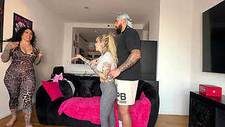 Two Horny Personal Trainers Tag-team Their Client