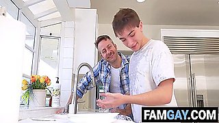 Joel Someone And Jacob King - Twink Gets Wet Before Getting Plowed