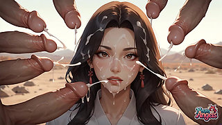 Desert Milk Orgies: Triple Penetration Bliss