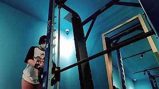 MMTN Seduces in Gym with Asian Fetish Homemade Heat