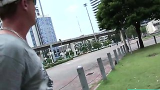 Zero English Thai MILF gets picked up