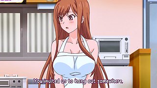 Anime beauty takes hard cock before breakfast in her kitchen