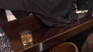 A Threesome with the Beautiful Bar Owner Before Opening