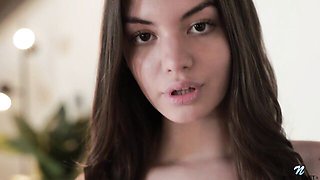 Big tits video with charming Anna Bellastar from Nubiles.net