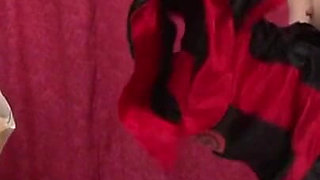 Young French redhead gives and receives oily sex massage