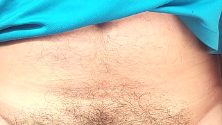 Admiring this piece of meat.