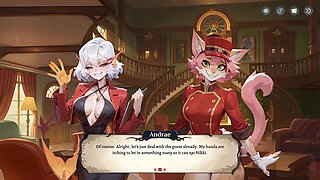 Hentai gameplay, hairy, furry porn