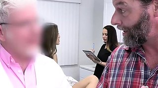 Perv Doctor - Kinky Old Doctor And Busty Nurse Take Care Of