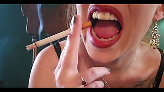 Up Close and Personal with My Mouth, Teeth, and a Smokey Good Time Asmr
