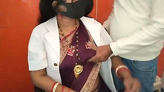 Desi Ex-Hotwife Hardcore Fucking in Hindi - Hot Couple Viral MMS Video with Big Tits