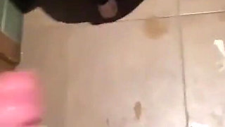 Snuck Into the Restroom for Date Night Sex
