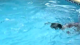Wetsuit Bondage Mermaid Slippery Pool Kink with Fins, Rope & Deep Diving