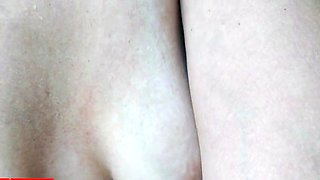 Solo Play: Saggy Stretched Tits