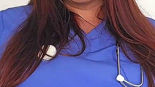 Sexy Homewrecking Nurse Reluctantly Fucks Married Doctor POV