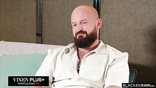 Blacked Raw featuring Troy Francisco and Emiri Momota's kissing action