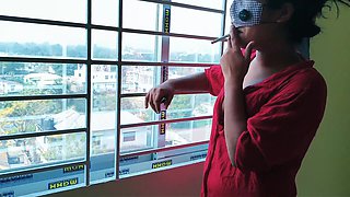 Smash my desi super-fucking-hot step-nephew sumi's taut muff