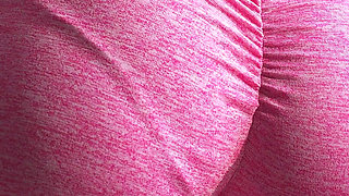 PAWG MILF Teases Panty Line in Tight Leggings