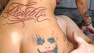 Teen Gets Fucked in 3 Holes!