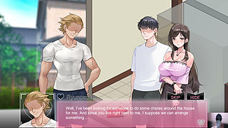 Ntraholic gameplay! Ep-1! A cute couple shifts in my rented apartment!