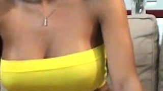 Sofia Cucci from her kitchen prepares pasta and viagra