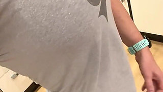Hot Sweaty Pink Pussy After a Run