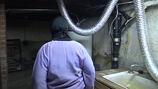 Soldier Fucks Horny Muslim Wife In Her Asshole