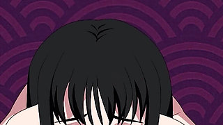 Naruto: Kunoichi Trainer - Hot Orgy. Perfect Body Big Ass Teens Sluts Suck a Big Cock and Get Their Little Pussies Creampied