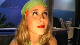 Ggg - Steffi the Sperm Bitch - Blonde Swallows Loads in Bukkake Gangbang