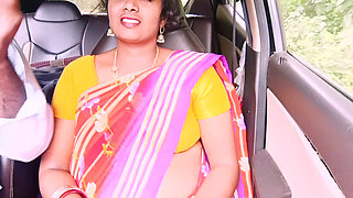 Desi Saree Maid Car Outdoor Sex. Telugu Dirty Talks.