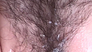 POV Sqirting Orgasms to Mouth - Closeup Licking Creamy Pussy and Clit