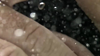 Flashing My Pussy in Front of a Student in Swimming Pool and Helps Me Masturbate - It's Very Risky POV 4K