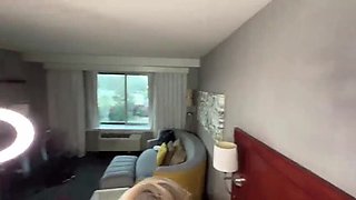 Tag Team Facial with Alex Mack & Richard Glaze - Blonde PAWG Gets Cum Covered Face POV