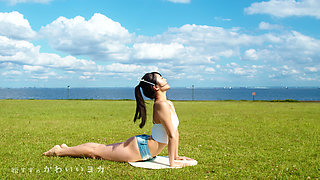Denim Short Shorts Compilation, KAWAII YOGA