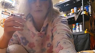 Smoking Babe Jerks You Off